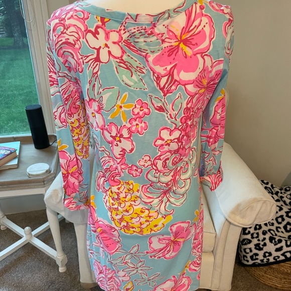 Lilly Pulitzer floral shift dress - Picture 6 of 8